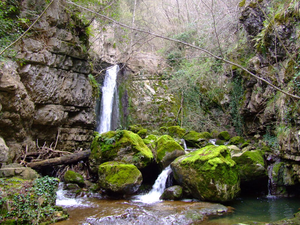 Le cascate del Vallone