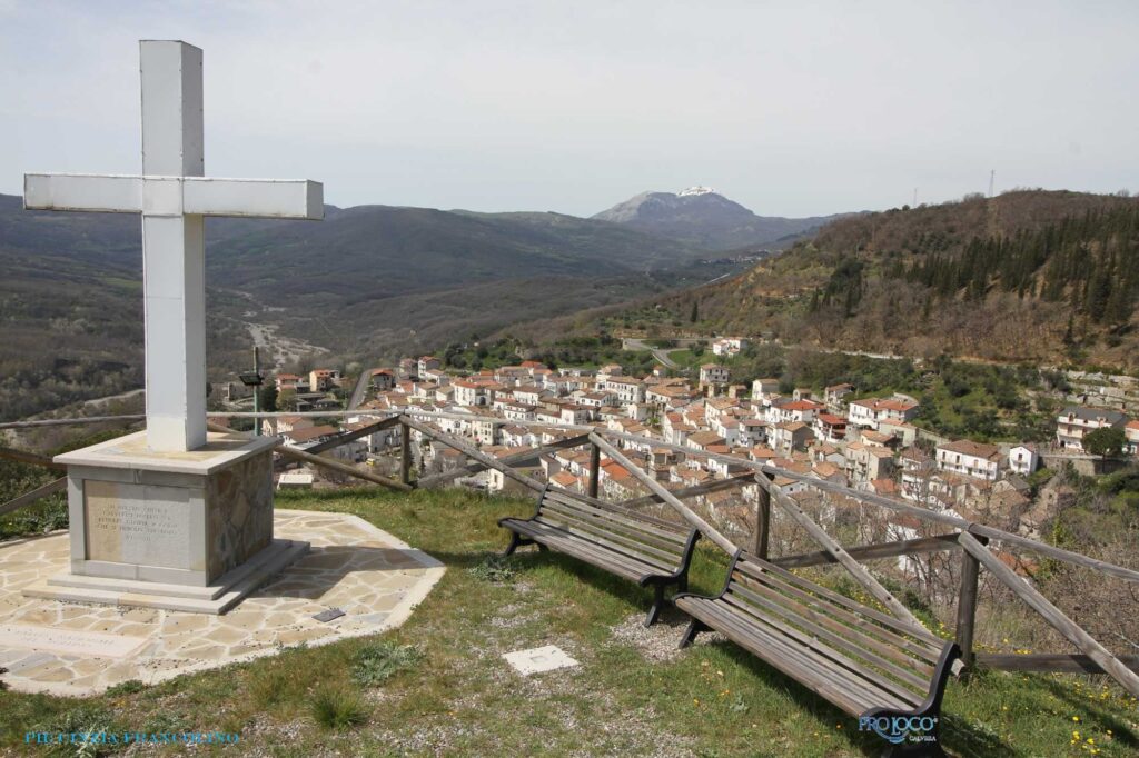 Monte Zingaretto, il punto panoramico di Calvera
