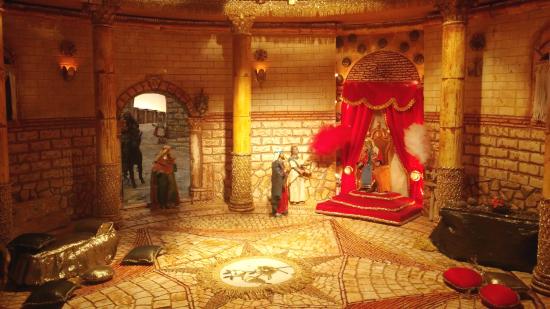 dettaglio del presepe da vedere durante feste e tradizioni di anzi