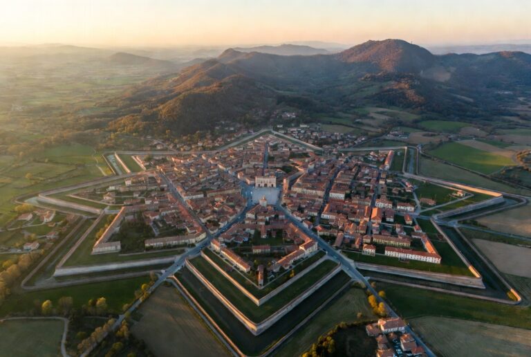 Palmanova: una città nata da un disegno perfetto